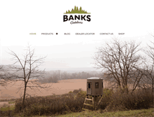 Tablet Screenshot of banksoutdoors.com